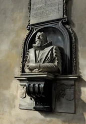 Memorial a Hugo Barker, 1632