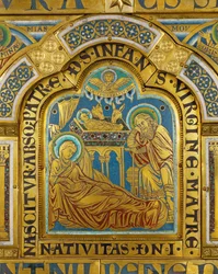 La Natividad, del Altar de Verdún ...