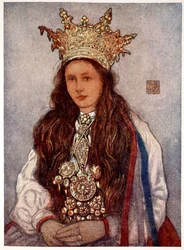 Una novia de Hardanger, 1905