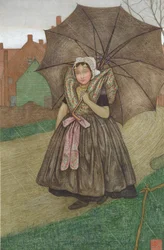 Hogar en la lluvia