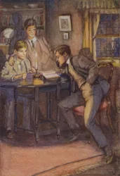 Ahora, Harry, dijo Tom, No más bromas, estoy serio