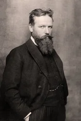 Retrato de Franz Metzner