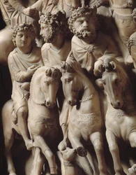 El viaje de los magos (detalle)
