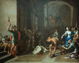 La decapitación de San Juan Bautista