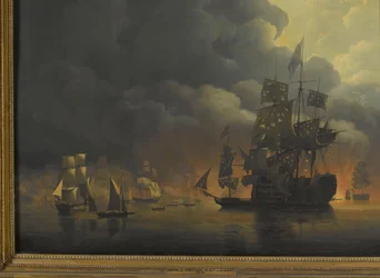 La flota anglo-holandesa acaba con los bastiones argelinos