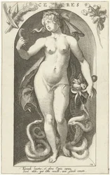 Ceres (título sobre objeto) Dioses antiguos (título de la serie)