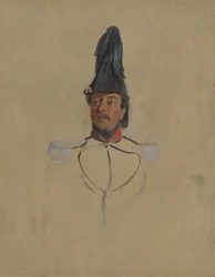 Estudio del retrato del capitán T.S. Nabal