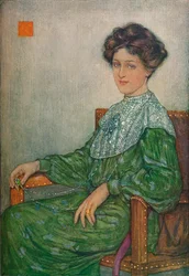 Retrato de la Sra. J. Maltwood, c1892-1906, 1906-7