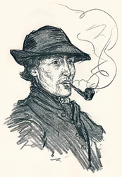 Boceto de Nico Jungmann, c1900