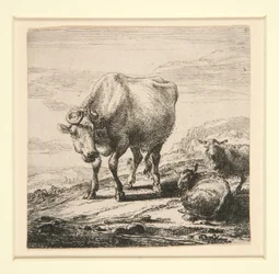 El Conjunto de las Vacas, con la Lechera