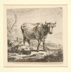 El Conjunto de las Vacas, con la Lechera