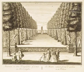 Teatro natural de árboles y setos