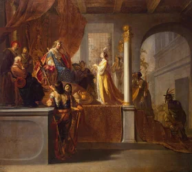 Reina de Saba ante Salomón, 1640s