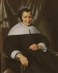 Retrato de una Dama Sentada en un Sillón
