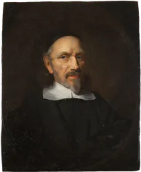 Retrato de un hombre vestido de negro
