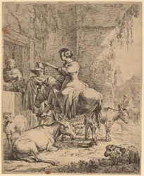 El descanso antes de la posada