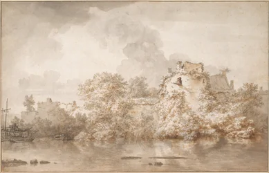 Paisaje fluvial cerca de Montfoort