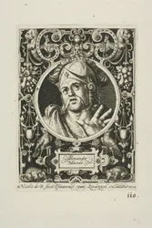 Alejandro Magno, lámina dos de Los Nueve Dignos