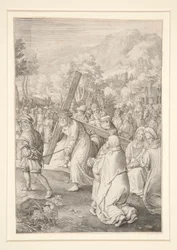 Cristo cargando la cruz (Serie Pasión)