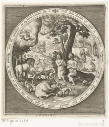 El Séptimo Día de la Creación: Adán y Eva en el Paraíso Desde la creación hasta la expulsión del paraíso (título de la serie)