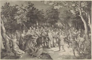 Beso de Judas y arresto de Cristo