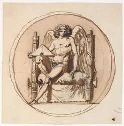 Alegoría sobre la justicia. Estudio para un relieve en el Monumento a la Libertad