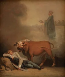 Niels Klim cree escuchar al diácono cuando es despertado por un toro