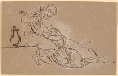 Safo y la mitilena