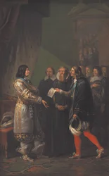 Monarquía absoluta asignada a Federico III de Dinamarca en 1660, 1783