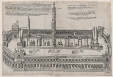 Speculum Romanae Magnificentiae: Circo Máximo, 1553
