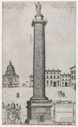 Speculum Romanae Magnificentiae: Columna de Trajano, 1589