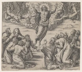 La Transfiguración, después de Rafael, 1541