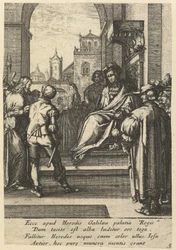 Cristo ante Pilato, de La Pasión de Cristo, mediados del siglo XVII