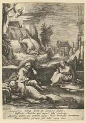 La Agonía en el Jardín, de La Pasión de Cristo, mediados del siglo XVII