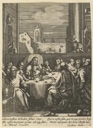 La Última Cena, de La Pasión de Cristo