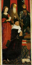 Rey René de Provenza, " Le bon roi Rene " (óleo sobre madera)