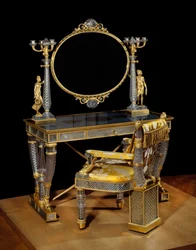 Mesa y silla de tocador de la Duquesa de Berry