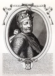 Felipe Augusto II (1165-1223) Rey de Francia, de 