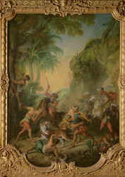 Caza del tigre, 1736