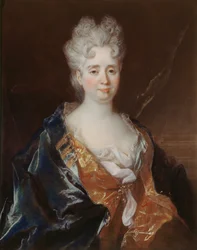 Retrato de Anne-Thérèse de Marguenat de Courcelles, marquesa de Lambert, c. 1710