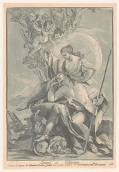 Diana como Endymion
Diana y Endimión (título en el objeto)
Gabinete Crozat (título de la serie)
Recueil d