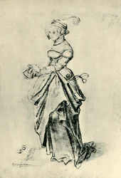 Joven mujer, principios del siglo XVI, 1943