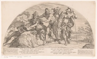 Perseo decapita a Medusa
Cuentos de la Odisea (título de la serie)