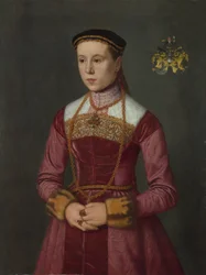 Retrato de una Joven Dama