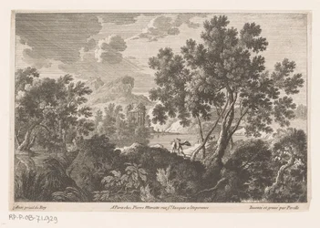 Paisaje con ruina