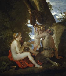 Escena báquica, 1626-1628
