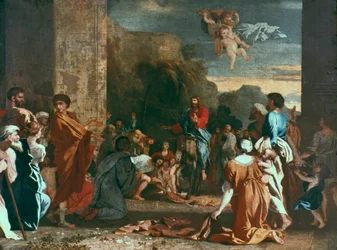 Jesús entra en Jerusalén, c1630