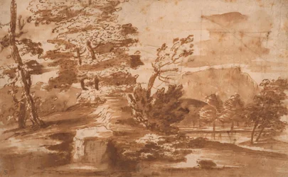 Paisaje (recto)