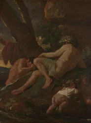 Midas Lavándose en la Fuente del Pactolo, ca. 1627