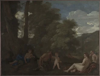 Ninfas y un Sátiro (Amor Vincit Omnia)